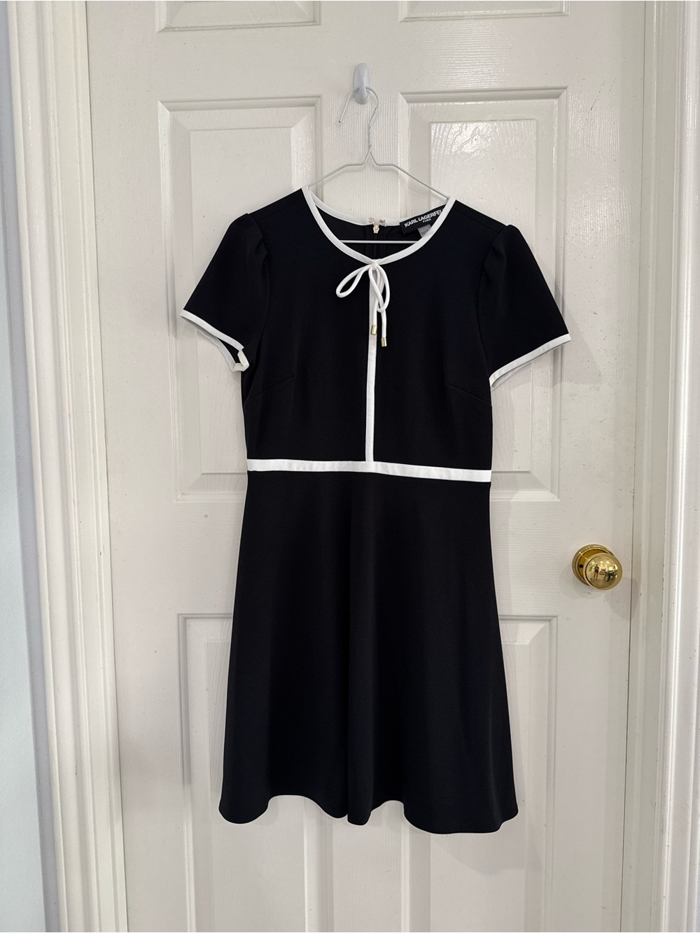 Karl lagerfeld black dress